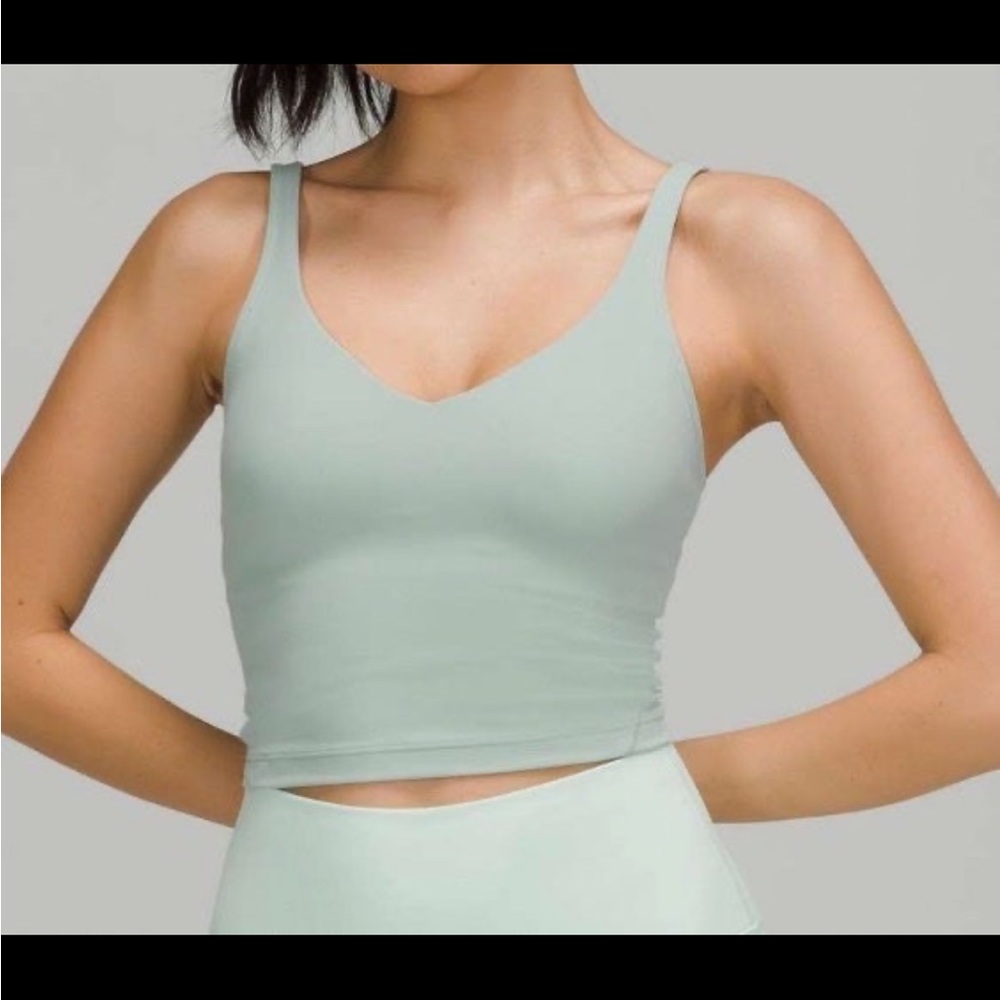 Lululemon Silver Blue Align Tank